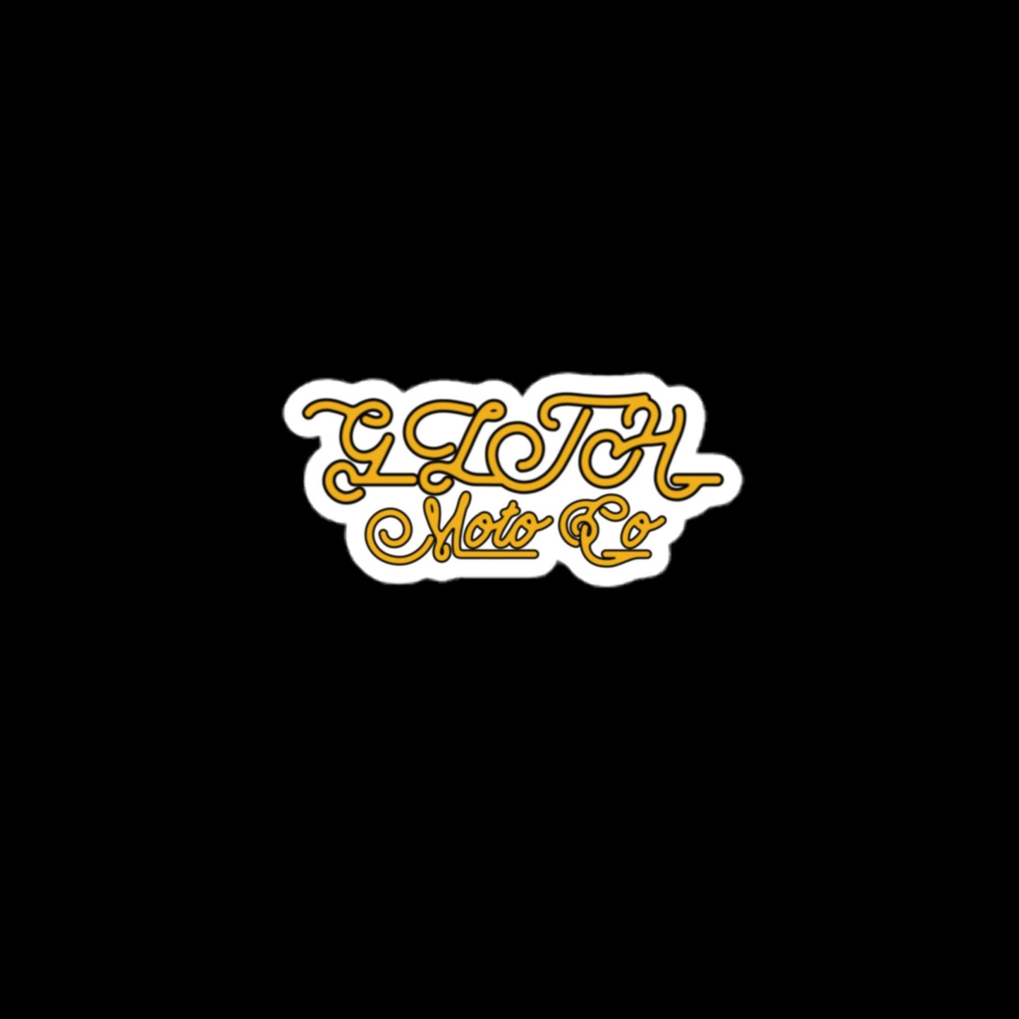 GLTH MOTO CLUB STICKER
